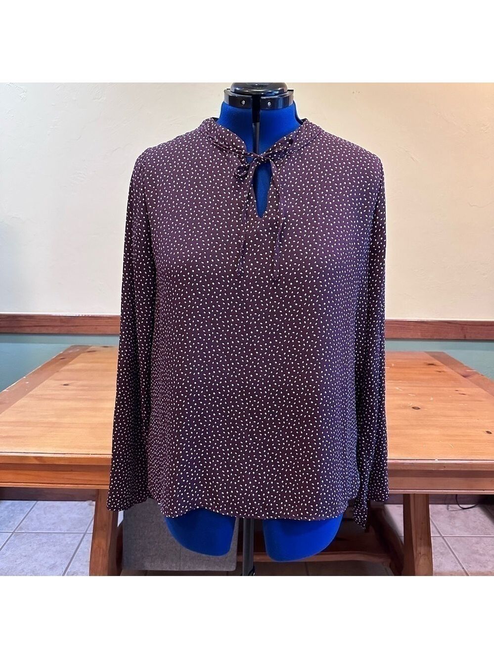 B collection by bobeau long sleeve blouse